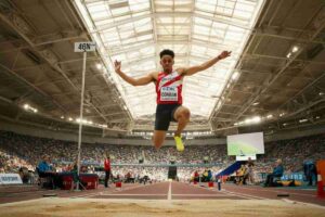 Andy Diaz Hernandez conquista l'oro e stabilisce un nuovo record italiano nel salto triplo indoor